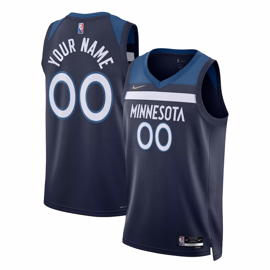 Minnesota Timberwolves 2021/22 Icon Edition, Navy Blue