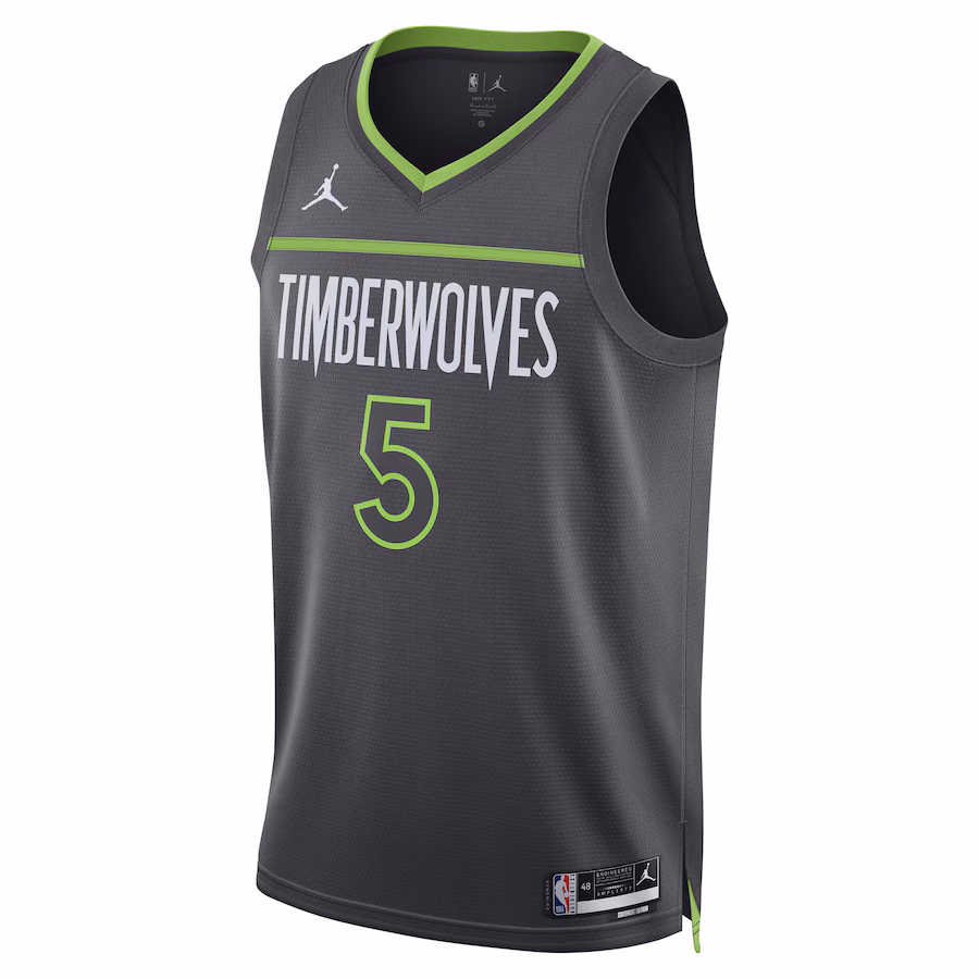 Anthony Edwards Minnesota Timberwolves Edición Statement Gris