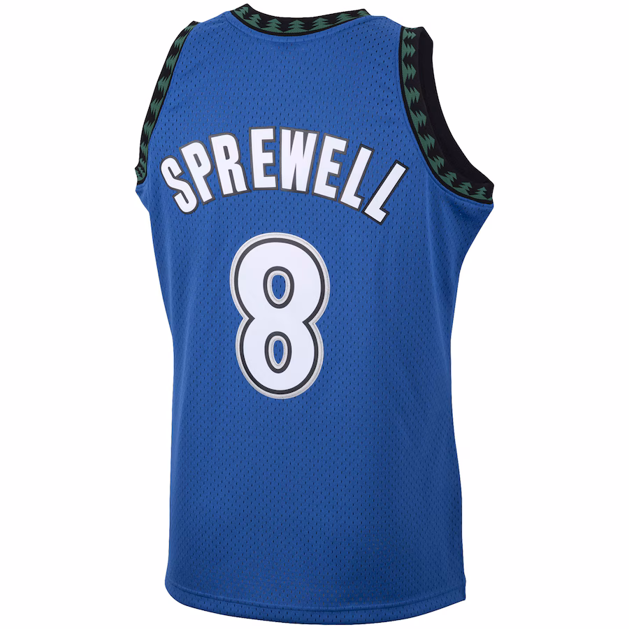 Latrell Sprewell, Minnesota Timberwolves, 2003-04, Blue