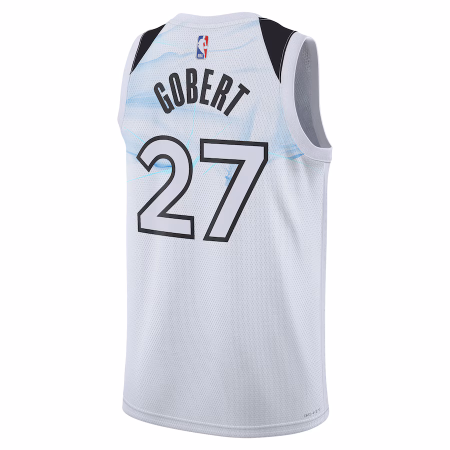 Rudy Gobert Minnesota Timberwolves Jordan Brand 2024/25 City Edition Jersey