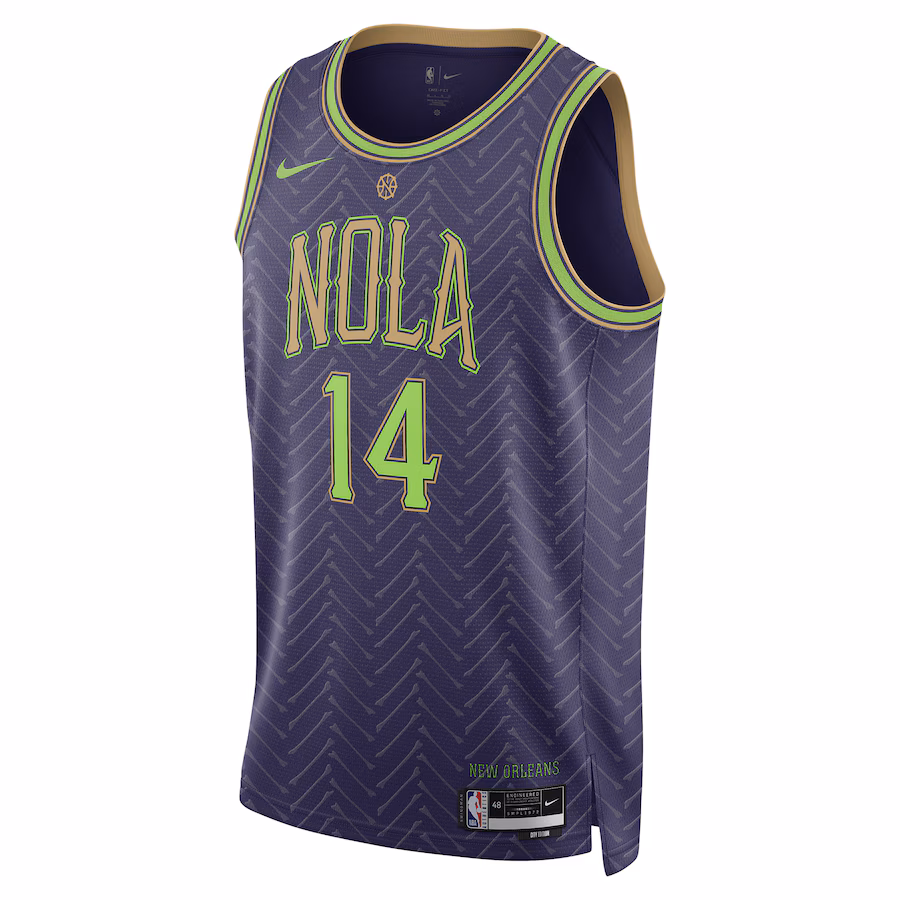 Brandon Ingram, New Orleans Pelicans, 2024/25 City Edition, Purple