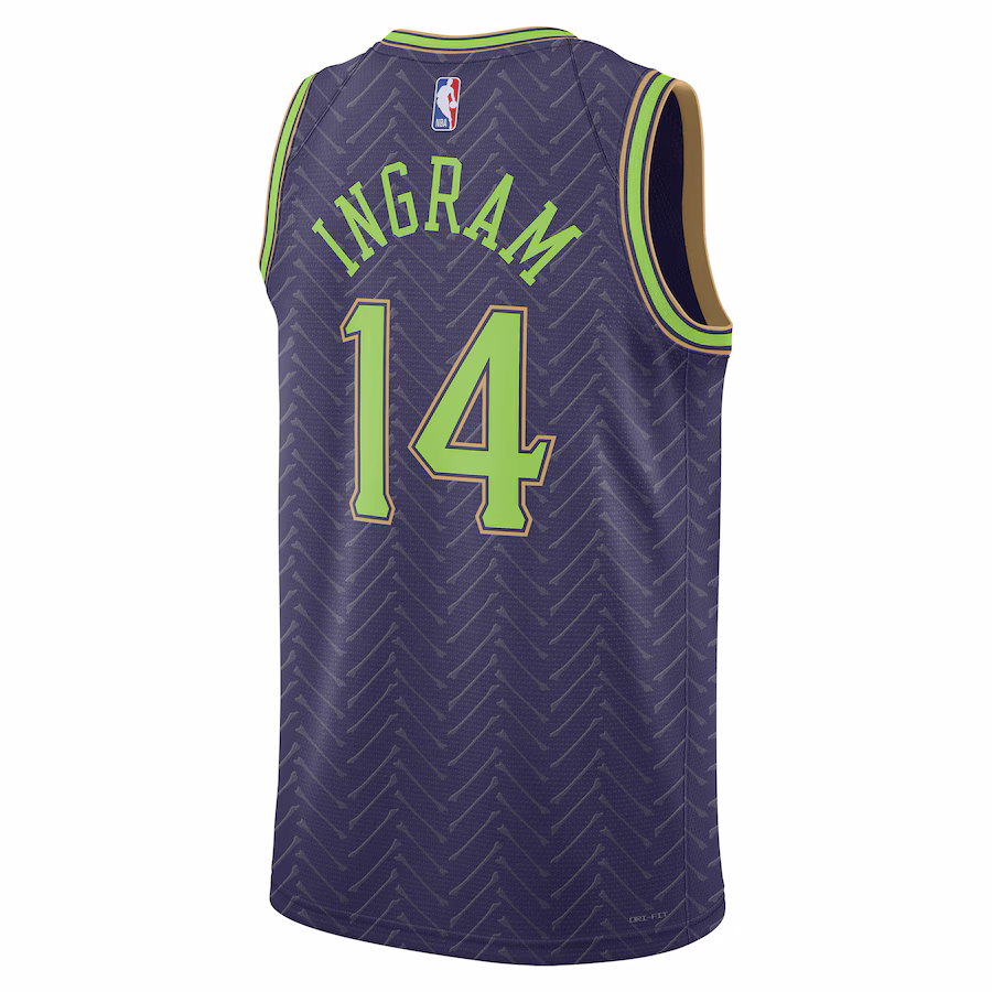 Brandon Ingram, New Orleans Pelicans, 2024/25 City Edition, Purple