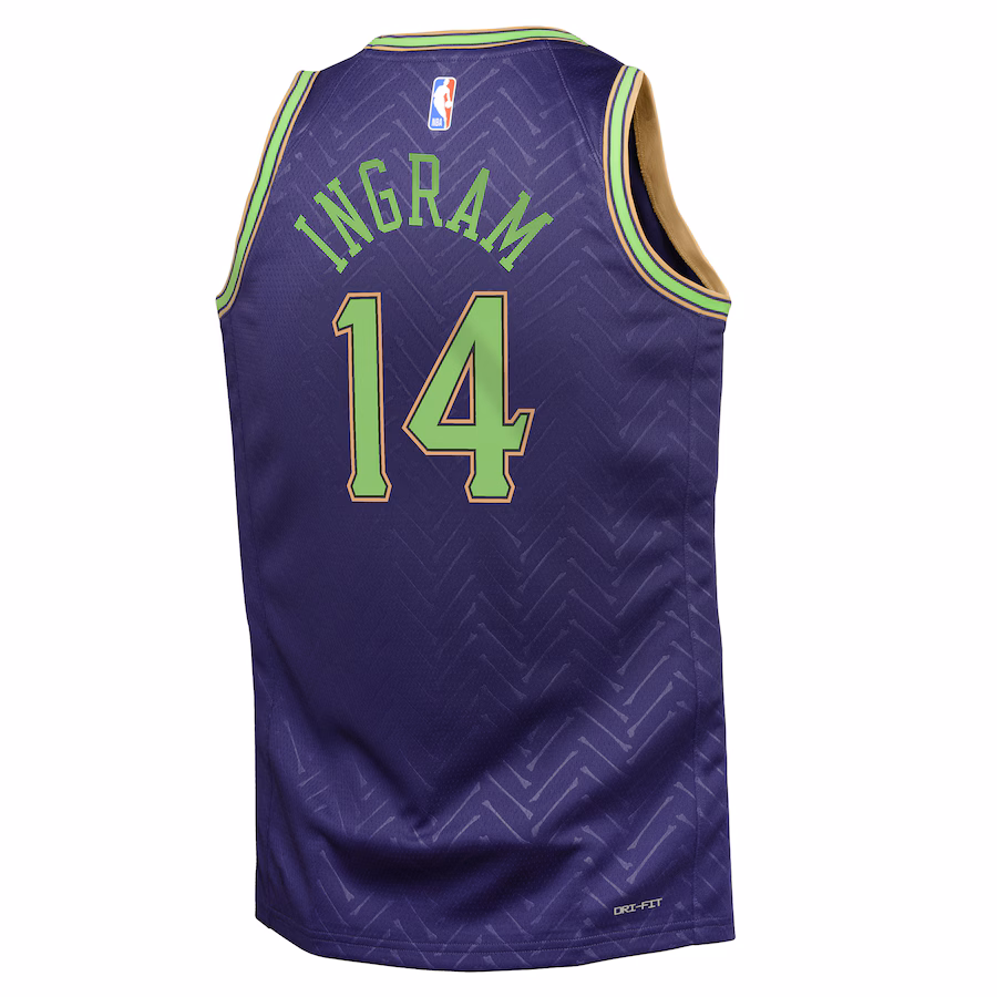 Brandon Ingram, New Orleans Pelicans, Édition de Ville 2024/25, Violet