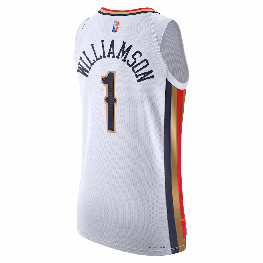 Zion Williamson, New Orleans Pelicans, City-Edition 2021/22, Weiß