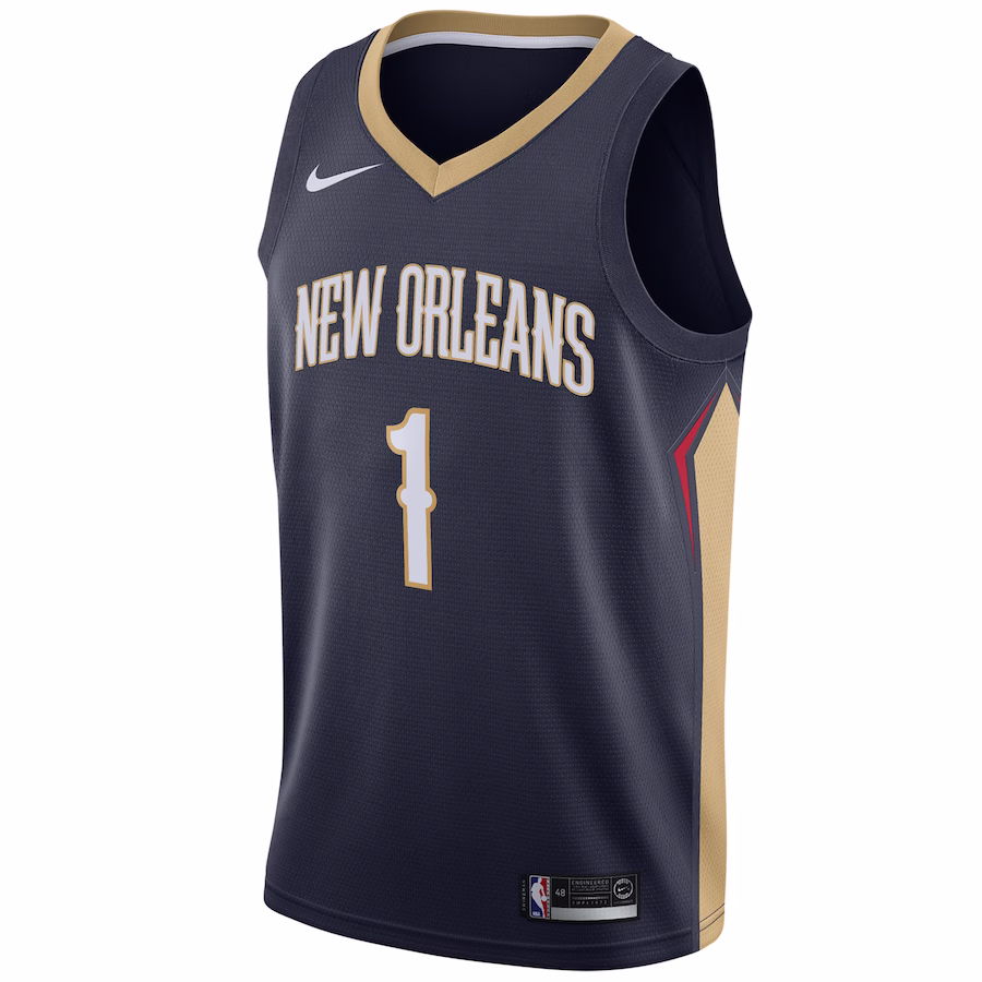 Zion Williamson New Orleans Pelicans 2019 NBA Draft First Round Pick Trikot