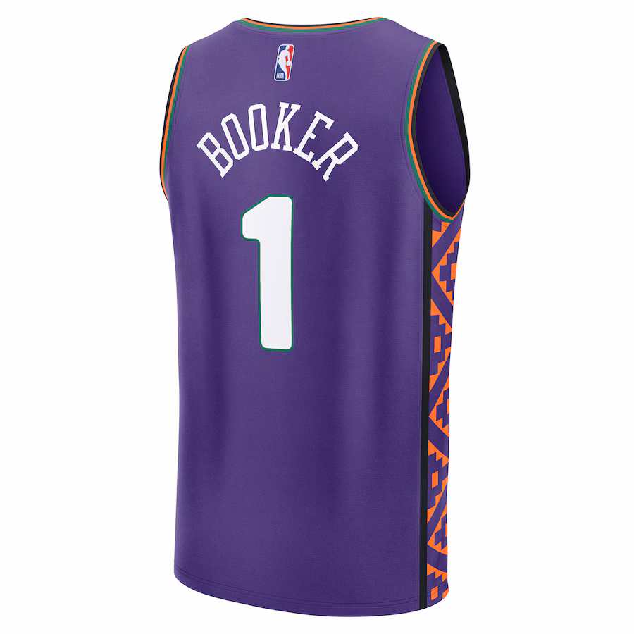 Devin Booker Phoenix Suns City Edition Fast Break Trikot 2024/25