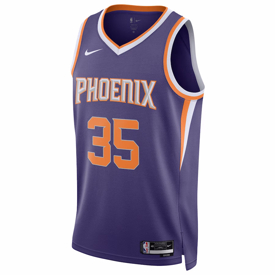 Maillot Swingman unisexe de Kevin Durant pour les Phoenix Suns - Édition Icône - Violet