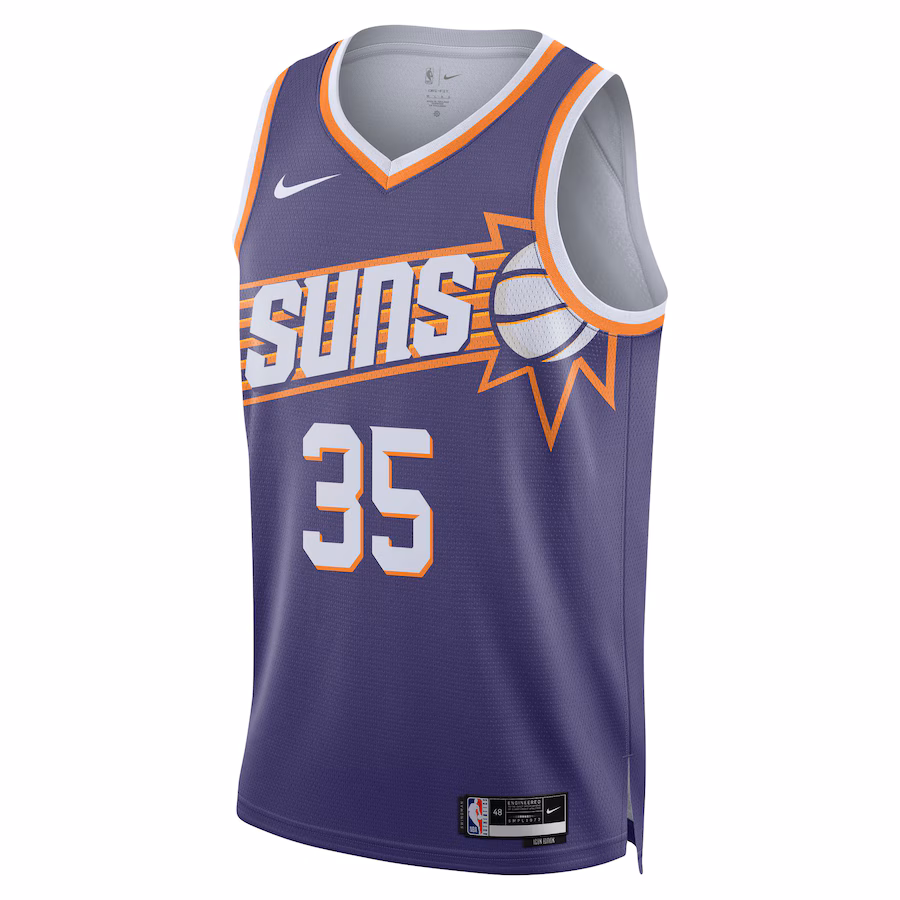 Kevin Durant Phoenix Suns Unisex Swingman-Trikot - Icon Edition - Lila