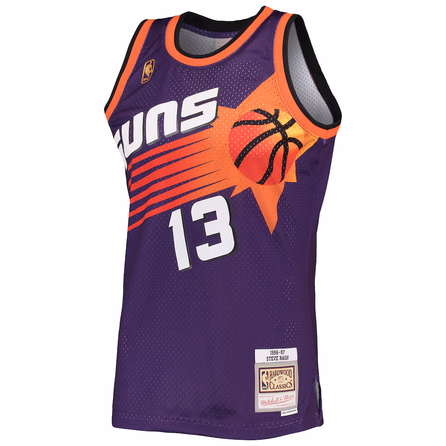Steve Nash Phoenix Suns Mitchell & Ness 1996/97 Hardwood Classics Jersey