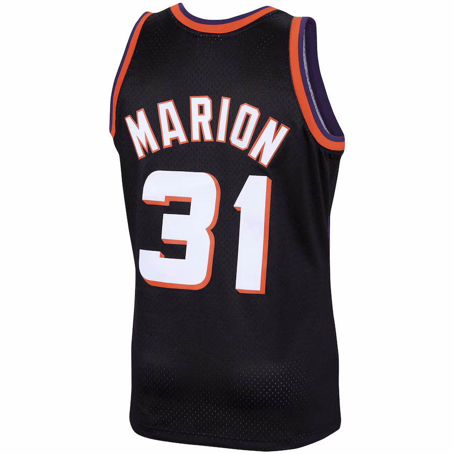 Shawn Marion Phoenix Suns Mitchell & Ness 1999/00 Hardwood Classics Swingman-Trikot - Schwarz
