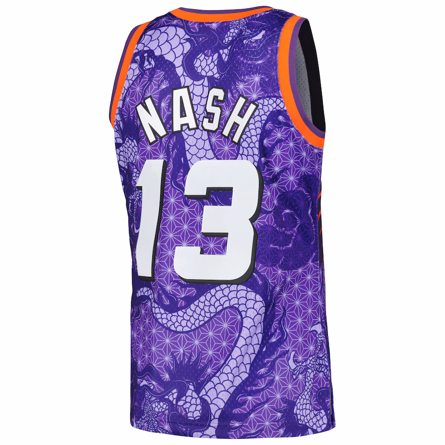 Steve Nash Phoenix Suns Mitchell & Ness Asian Heritage 6.0 Swingman Jersey