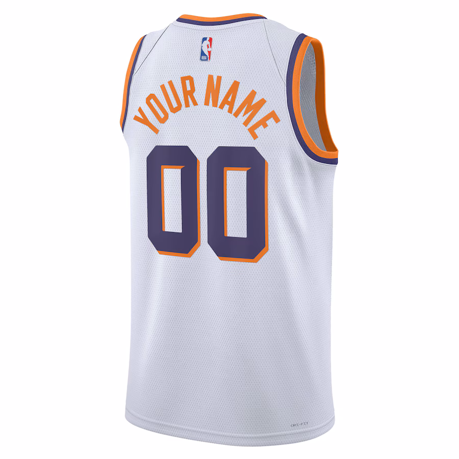 Phoenix Suns Unisex Swingman Custom Jersey - Association Edition - White
