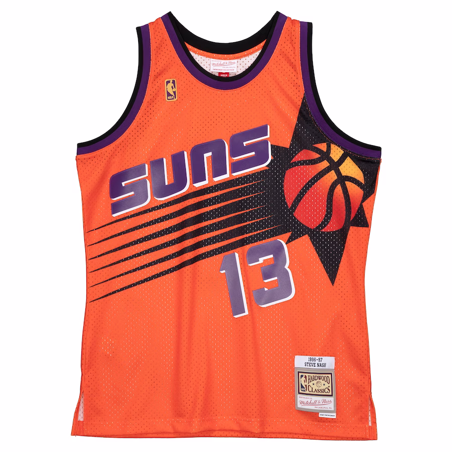 Steve Nash Phoenix Suns Mitchell & Ness 1996-97 Reload 2.0 Swingman Jersey
