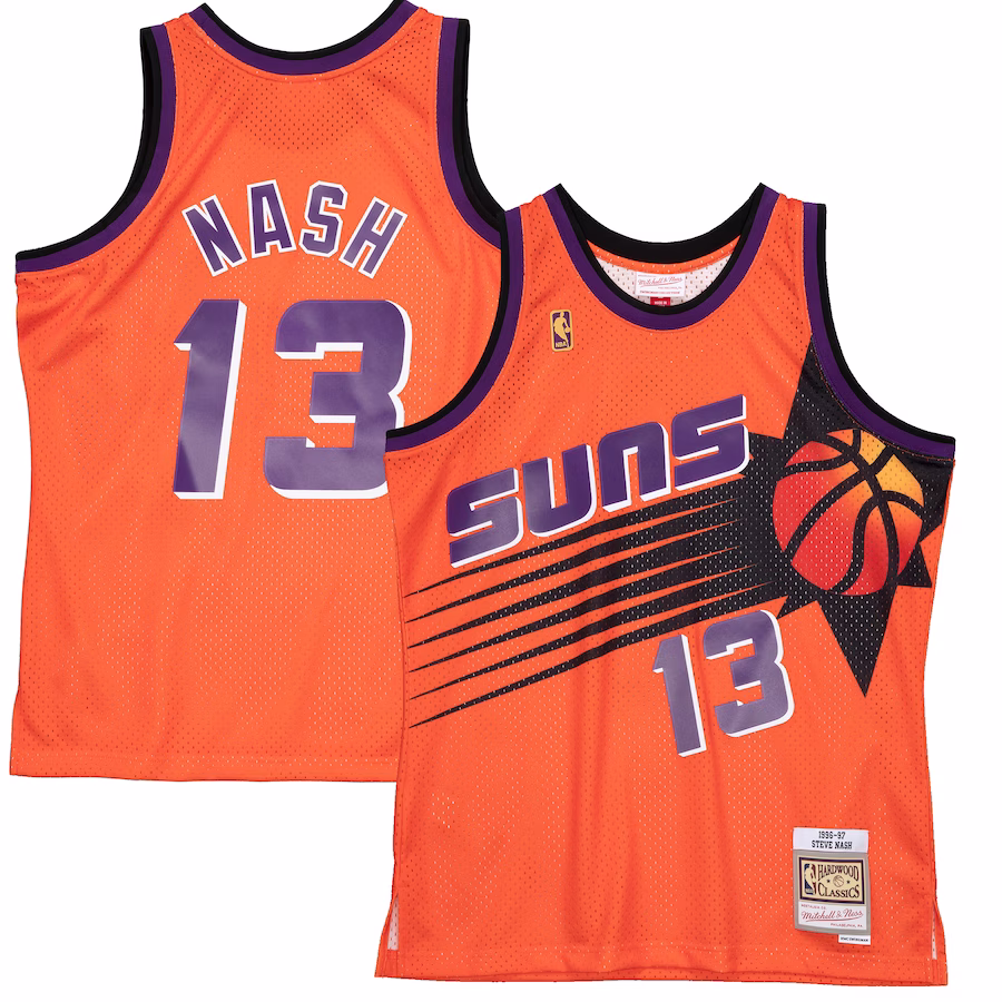 Steve Nash Phoenix Suns Mitchell & Ness 1996-97 Reload 2.0 Swingman Jersey