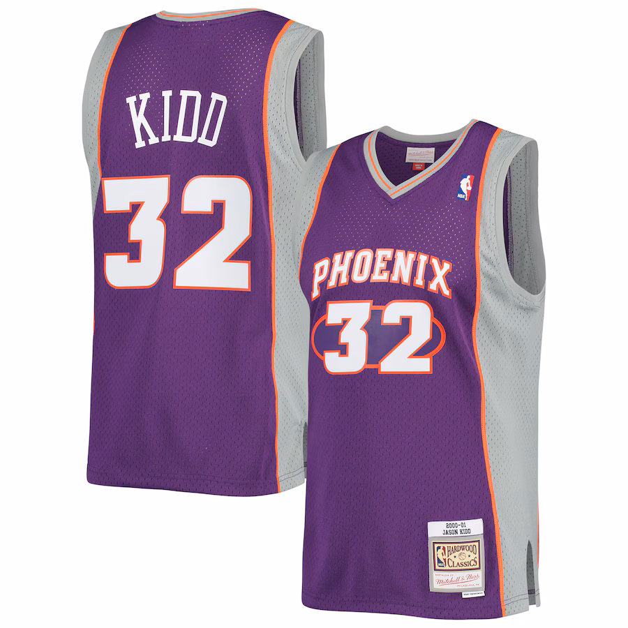 Jason Kidd Phoenix Suns Mitchell & Ness 2000/01 Hardwood Classics Jersey