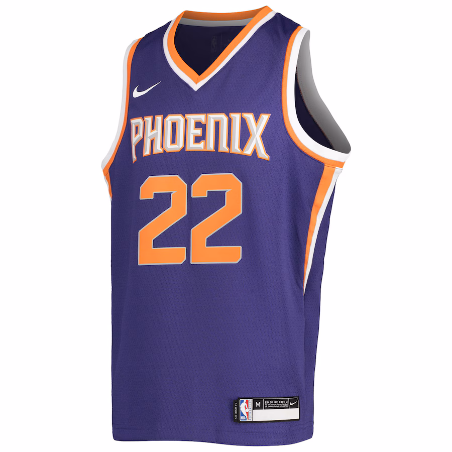 Maillot Swingman Youth de DeAndre Ayton pour les Phoenix Suns - Édition Icône - Violet