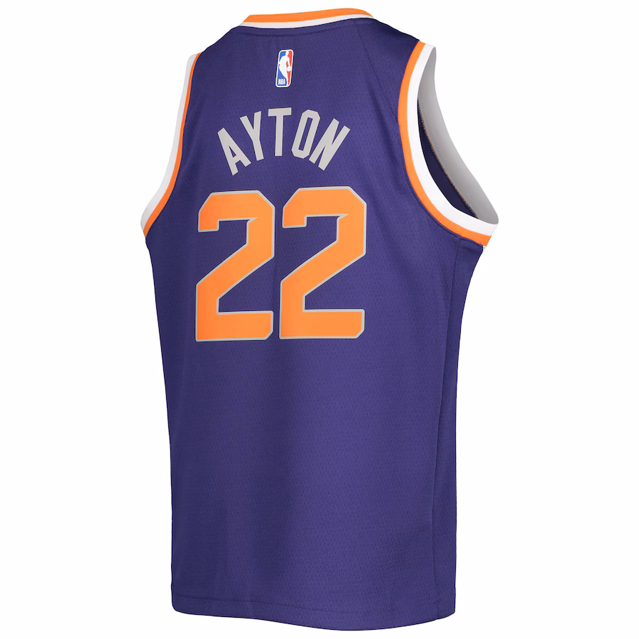 Maillot Swingman Youth de DeAndre Ayton pour les Phoenix Suns - Édition Icône - Violet