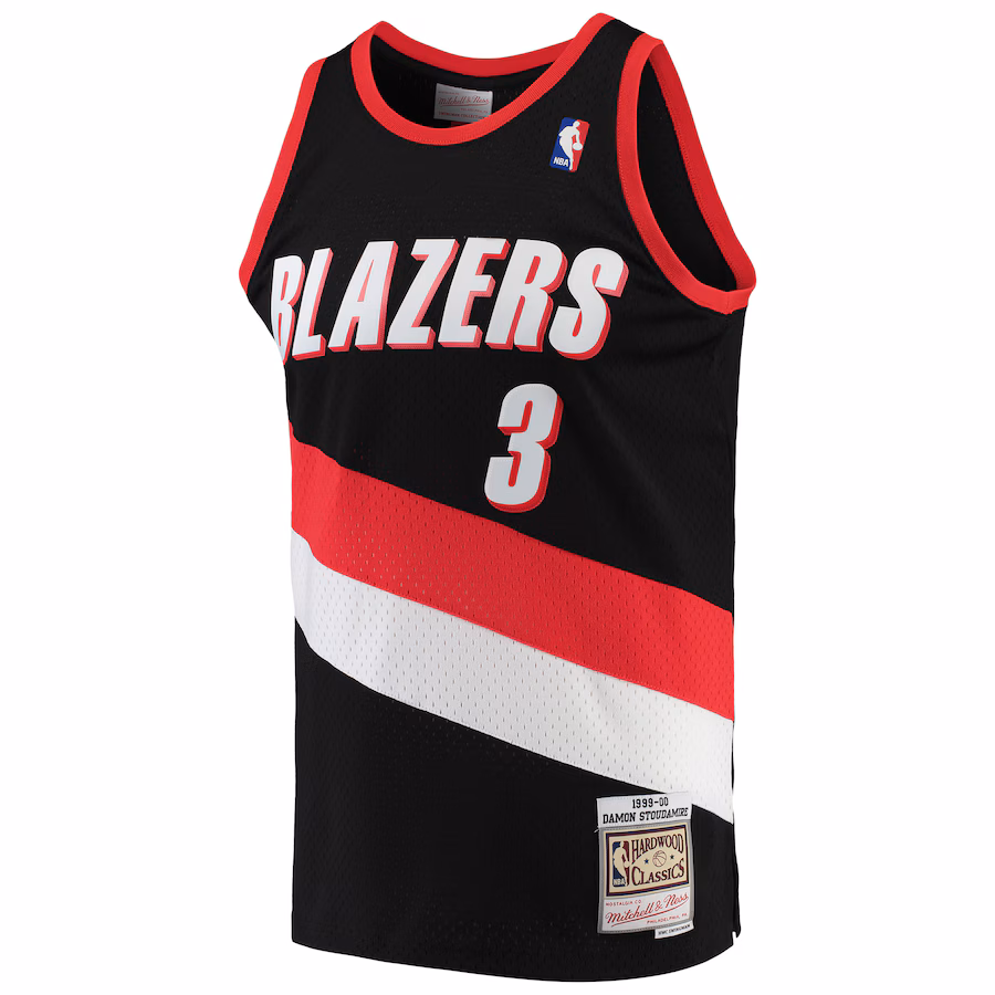 Damon Stoudamire, Portland Trail Blazers, 1999/00, Black
