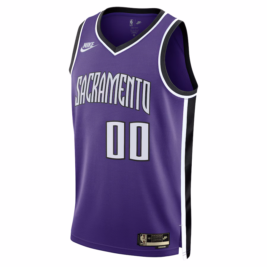 Sacramento Kings Custom Jersey, Classic Edition, Purple