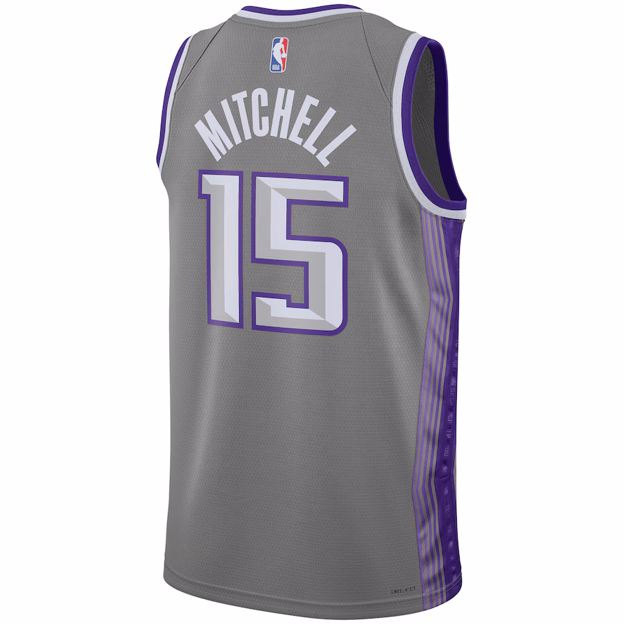 Davion Mitchell, Sacramento Kings, 2022/23, City Edition, Dark Gray