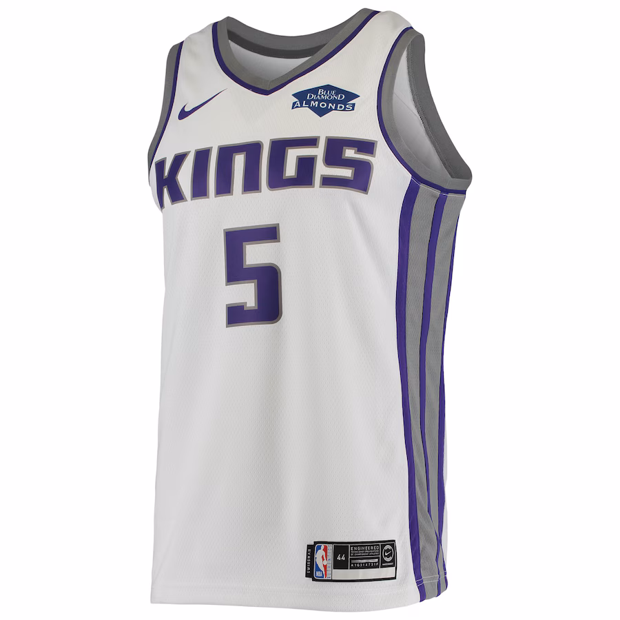 De'Aaron Fox, Sacramento Kings, Edizione Associativa, Bianco