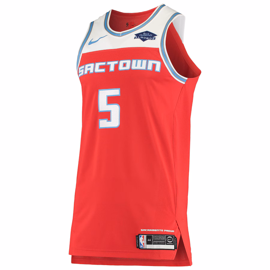 De'Aaron Fox, Sacramento Kings, Edizione Città, Rosso