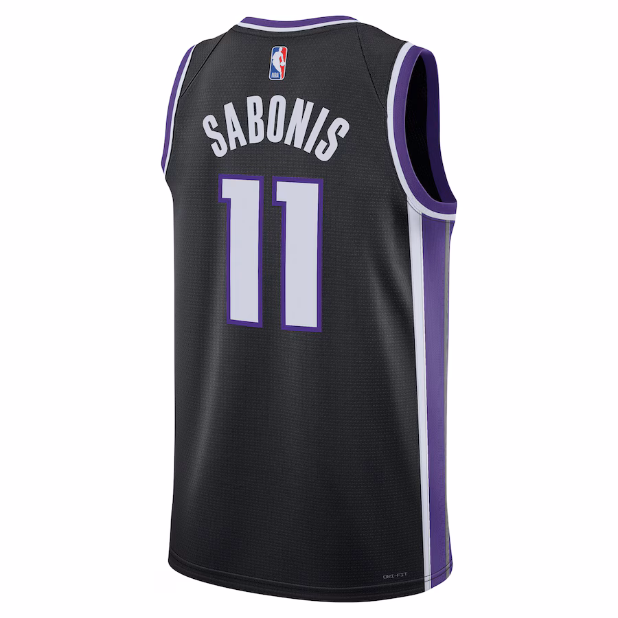 Domantas Sabonis, Sacramento Kings, Edizione Icona, Nero