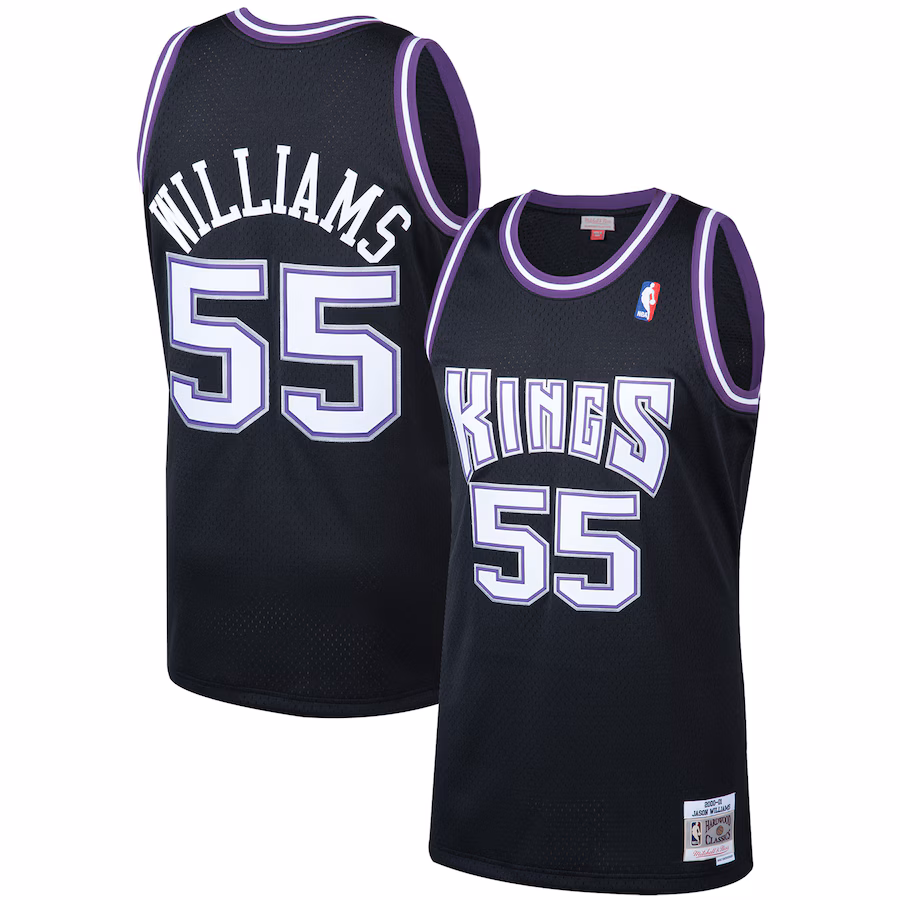 Jason Williams, Sacramento Kings, 2000/01, Black