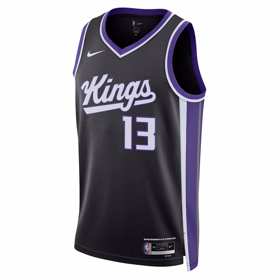 Keegan Murray, Sacramento Kings, Icon Edition, Schwarz
