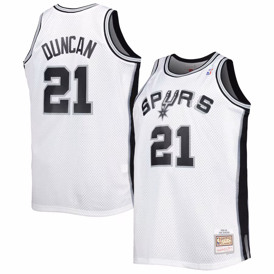 Tim Duncan San Antonio Spurs 1998/99 Retro Jersey