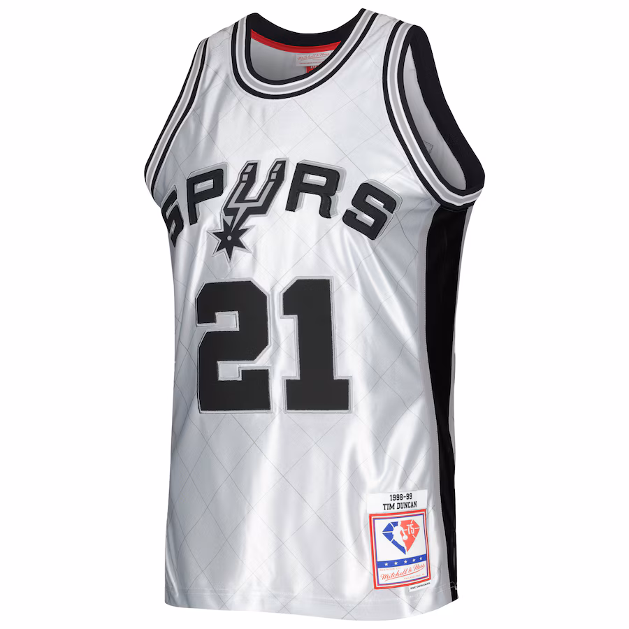 Tim Duncan, San Antonio Spurs, 1998/99 Classic 75th Anniversary Edition, Platinum