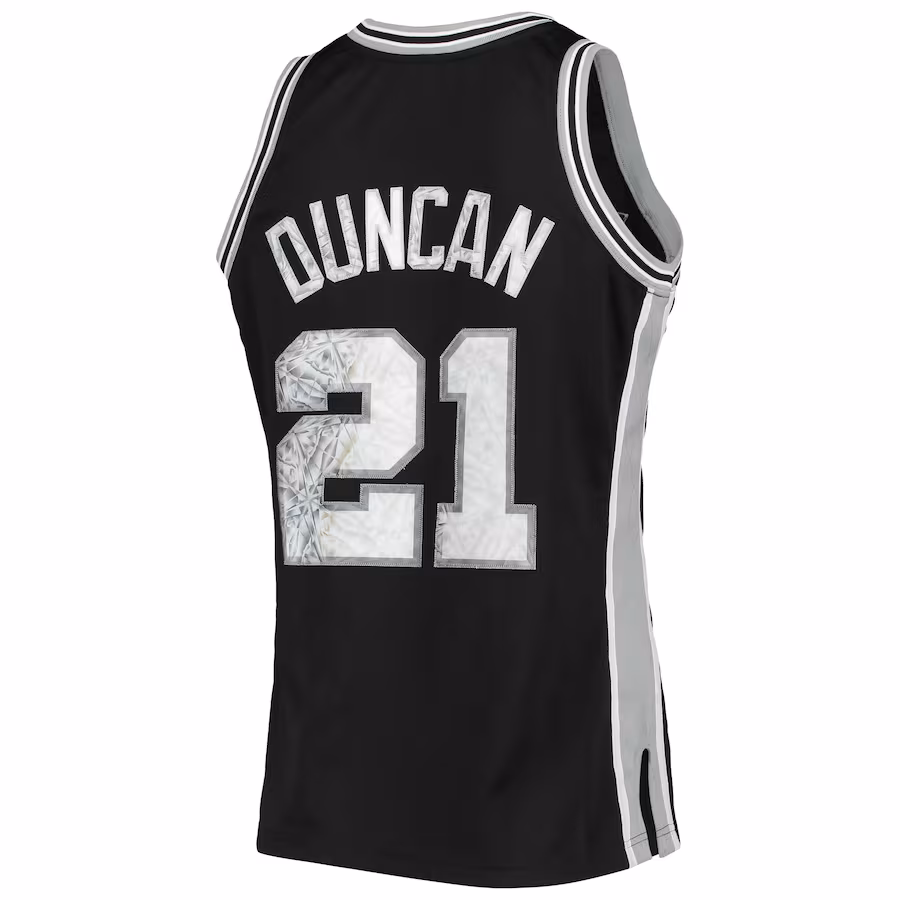 Tim Duncan San Antonio Spurs 1998/99 75th Anniversary Diamond Trikot