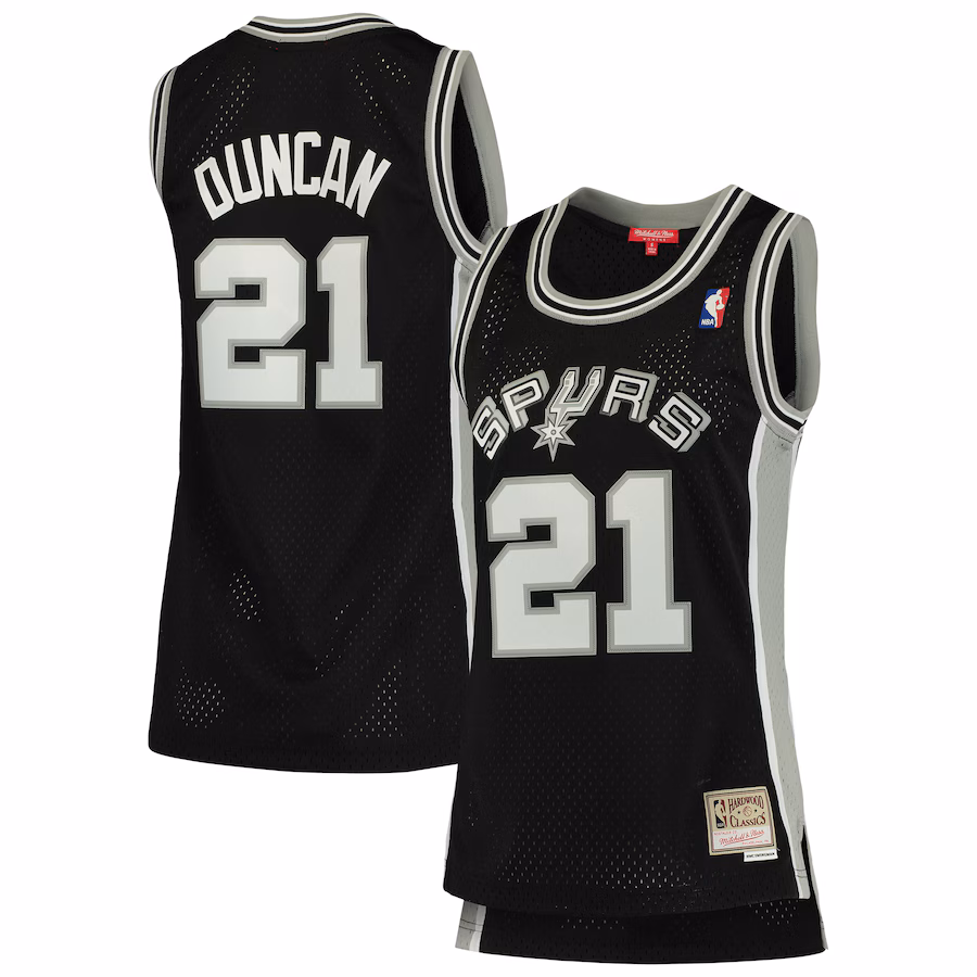 Tim Duncan, San Antonio Spurs, Edizione Classica Donna 1998/99, Nero