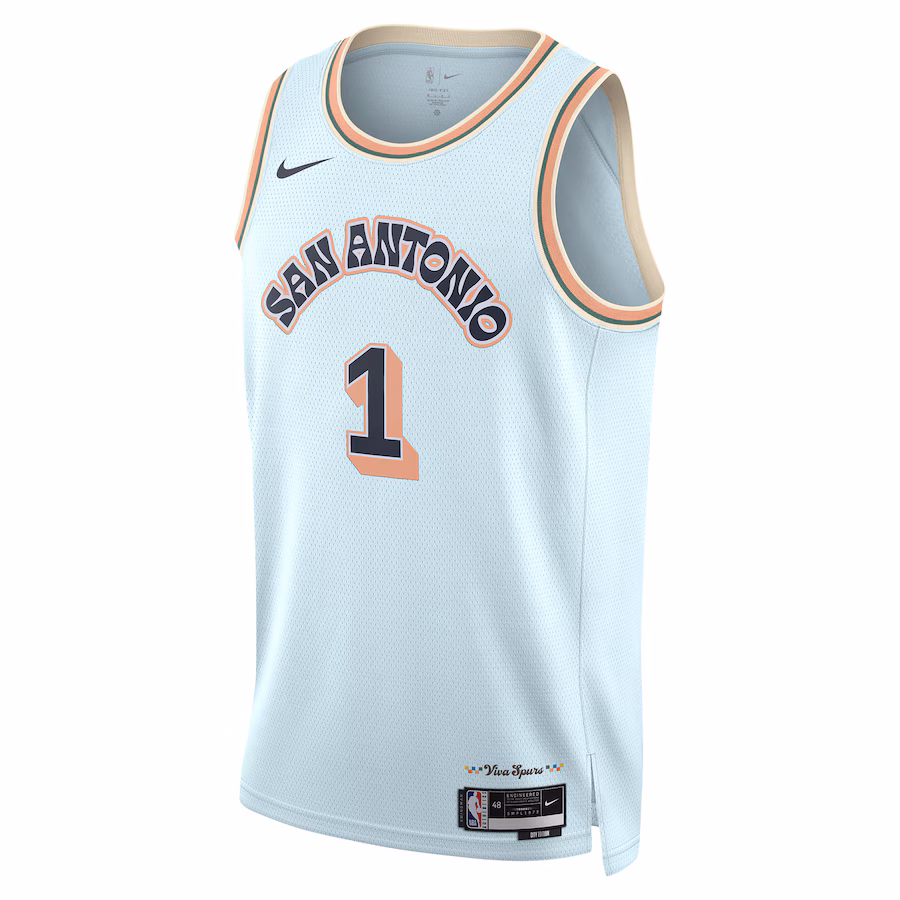 Maillot Victor Wembanyama San Antonio Spurs 2024/25 City Edition - Unisexe