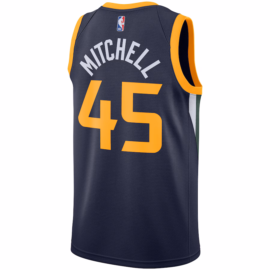 Donovan Mitchell, Utah Jazz, 2020/21, Edición Ícono, Azul Marino