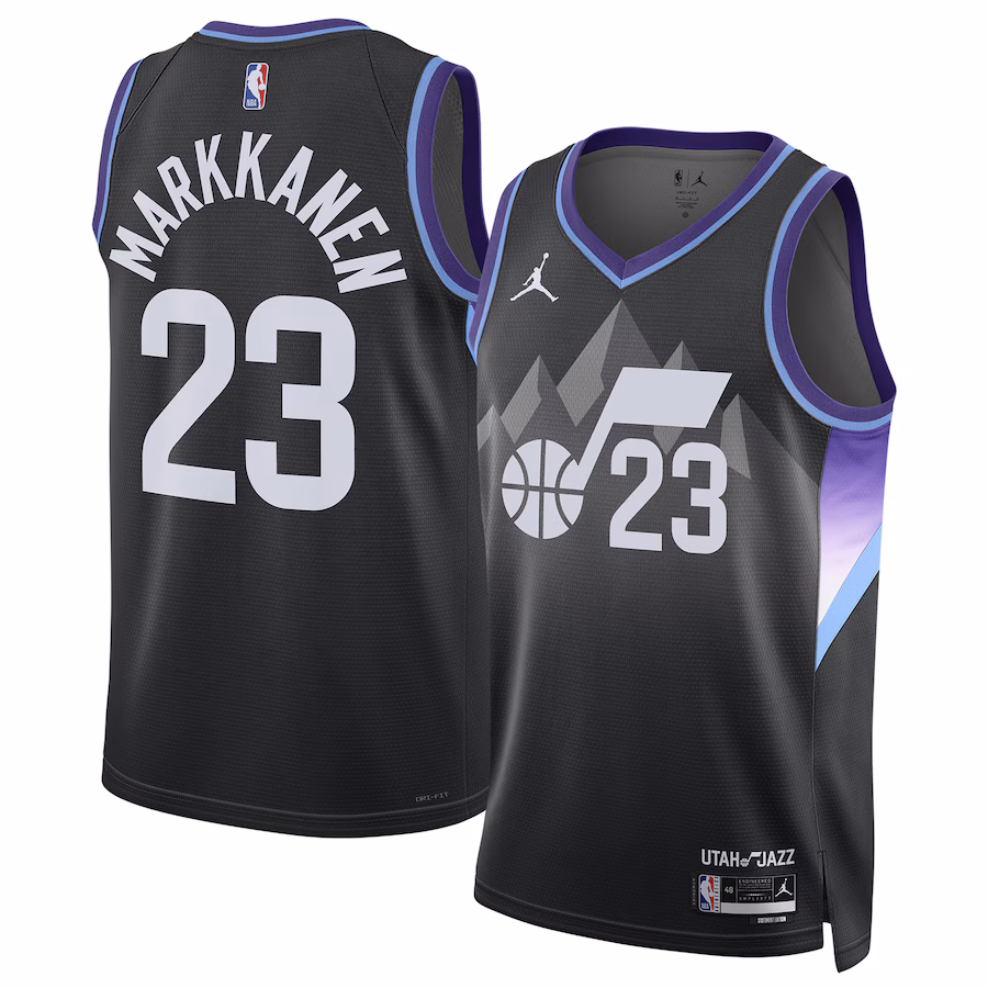 Lauri Markkanen Utah Jazz 2024/25 Statement Edition Jersey